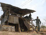 A checkpost in Dantewada