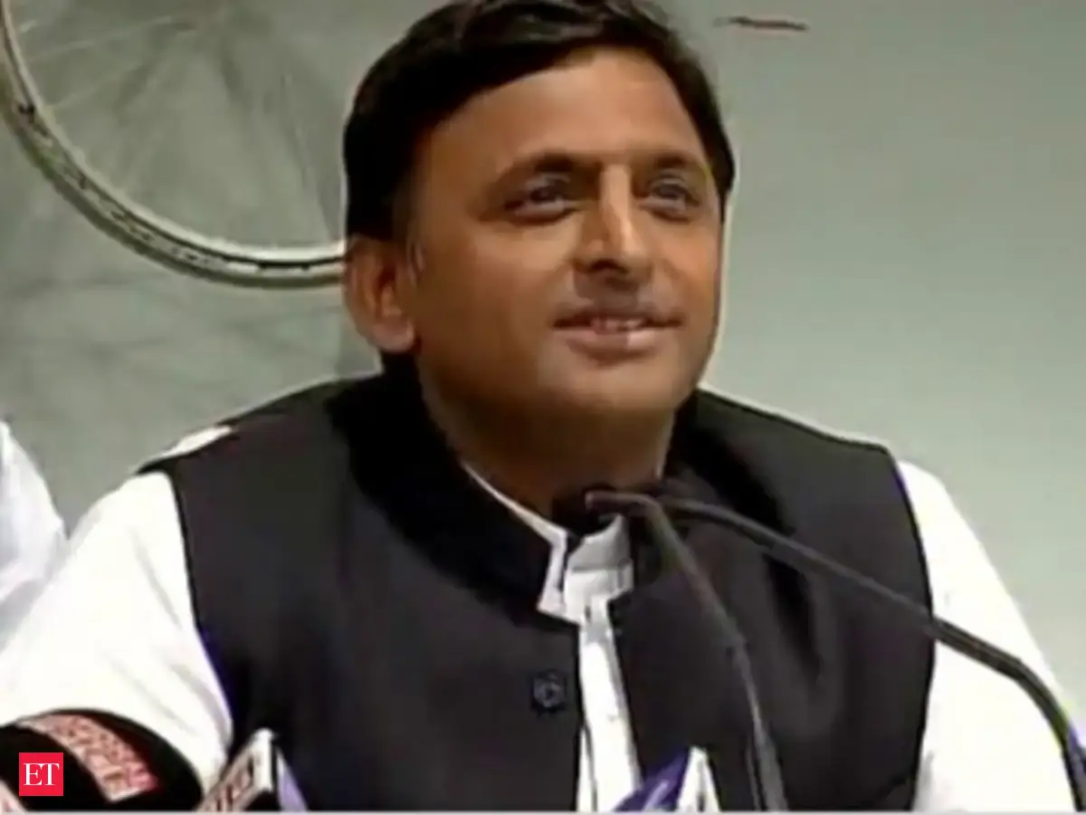 Akhilesh Yadav takes dig at UP CM Yogi Adityanath - The Economic Times ...