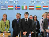 Silence at NATO headquarters for Polish president