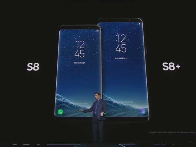 Gietvorm Hoofdstraat Afhaalmaaltijd Impressive processor - Samsung Galaxy S8 and S8 Plus launched; check out  top features | The Economic Times