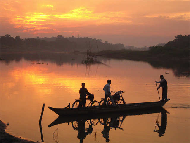 Serene beauty of Brahmaputra