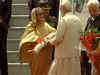 PM sets protocol aside, receives Bangladesh PM Hasina at Delhi airport
