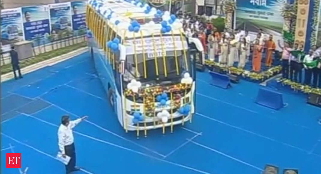 Kolkata-Khulna-Dhaka bus service launched - The Economic Times