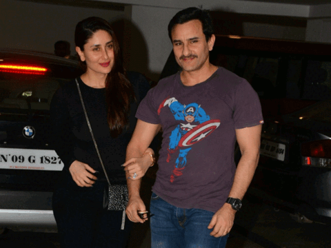 Kareena Kapoor Khan and Saif Ali Khan