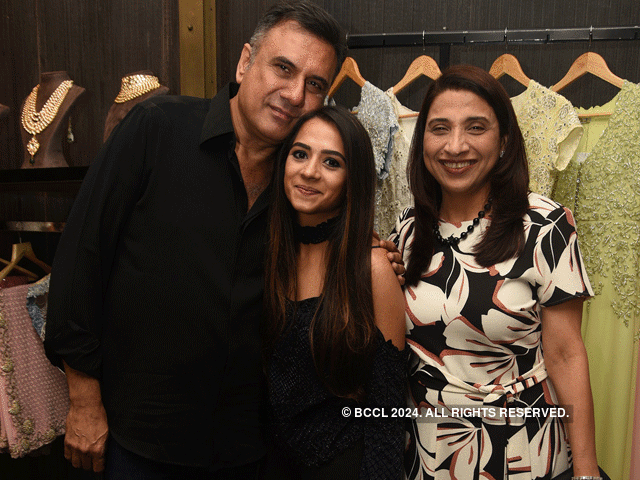 Boman Irani, Kresha Bajaj and Zenobia Irani