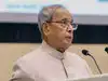 President Pranab Mukherjee confers President's Standard on Armoured Corps Centre