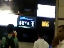 Porn clip plays on big screen at Delhi metro station - The ...
