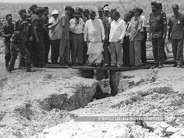 India completes 45 years since its first nuclear test in pokhran in 1945