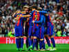 El Clasi collaboration: Roberto, Gomes, Alba & Messi against Real Madrid