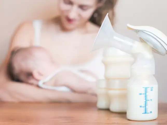 women playing with breast milk Nipples on milf