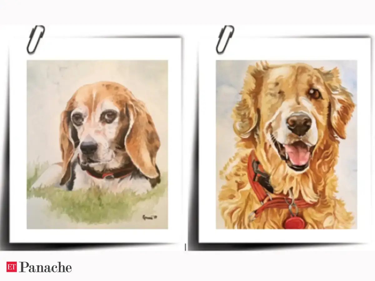Meet The Woman Who Is Keeping Your Pets Memories Alive On Canvas The Economic Times