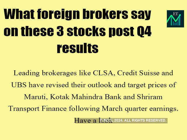 Foreign brokers revise target prices for these 4 stocks