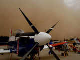 Sandstorm during Saudi Aviation Forum