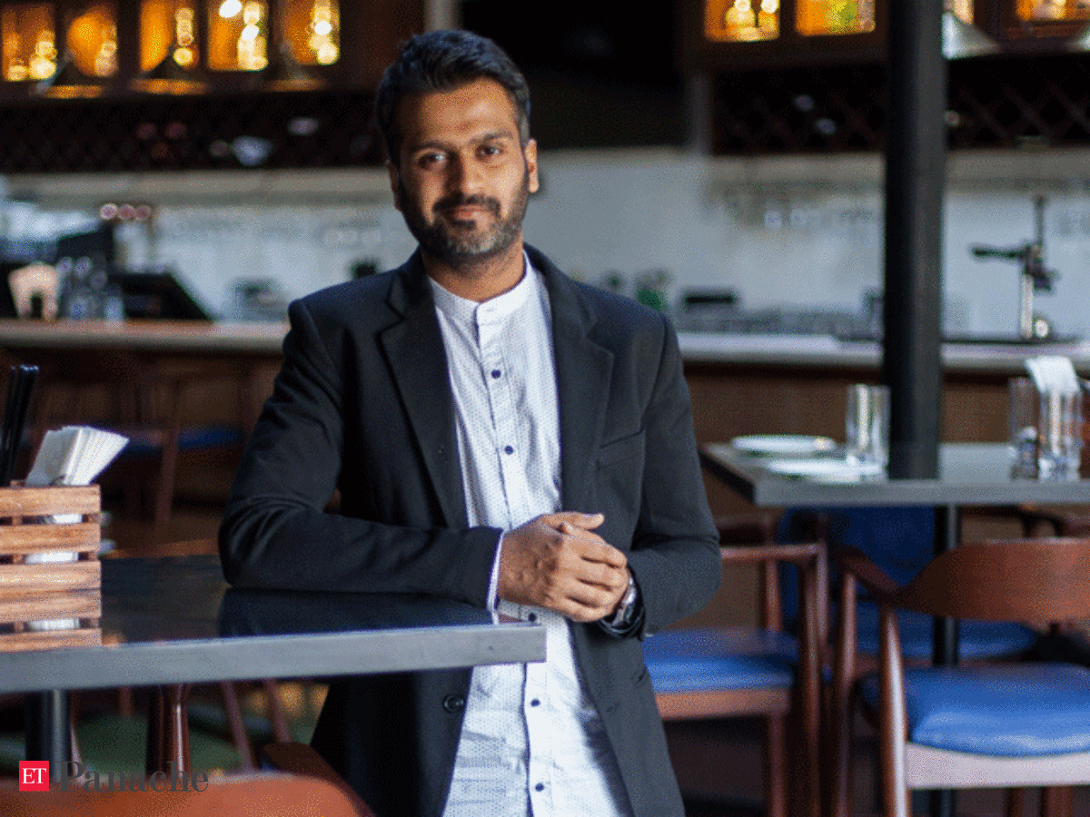 aditya hegde: Restaurant owner Aditya Hegde's style advice for men: Don't  wear only blue - The Economic Times