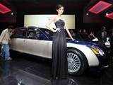 New generation ultra-luxury Maybach saloon car