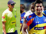 Adam Gilchrist & Suresh Raina