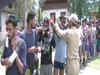 Scores of Kashmiri youth turn up for police recruitment rally at Baramulla