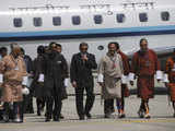 SM Krishna arrives in Thimpu