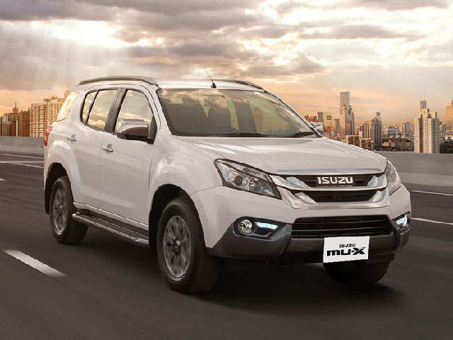 Isuzu Mu X Launched At Rs 23 99 Lakh Will Take On Fortuner And Endeavour Price The Economic Times