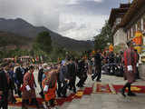 Dr Manmohan Singh in Thimpu