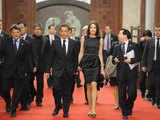 Sarkozy-Bruni in China