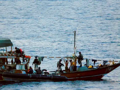 Indian Navy against piracy