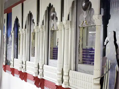 Stations decked up