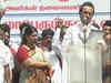 DMK leader Stalin leads protest in Chennai against ban on sale of cattle