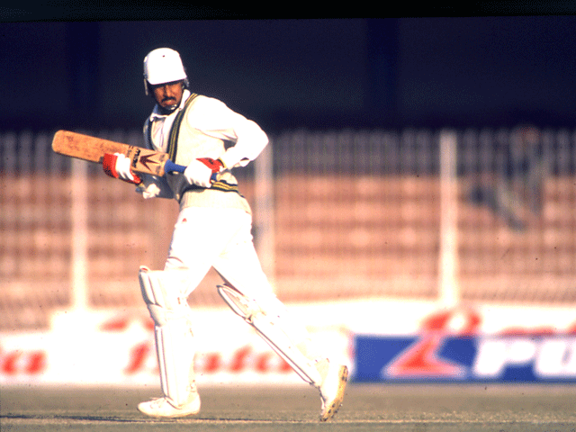 Salim Malik's 36-ball 72 at Eden