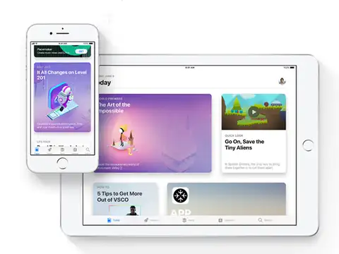 Redesigned App store