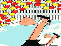 Shares of Cadila Healthcare Ltd. (up 8.73 per cent) Divi's Laboratories Ltd. (up 2.30 per cent), Sun Pharmaceutical Industries Ltd. (up 1.56 per cent), Glenmark Pharmaceuticals Ltd. (up 1.29 per cent) and Lupin Ltd. (up 0.87 per cent) were among top gainers in early trade.
Shares of Cadila Healthcare Ltd. (up 8.73 per cent) Divi's Laboratories Ltd. (up 2.30 per cent), Sun Pharmaceutical Industries Ltd. (up 1.56 per cent), Glenmark Pharmaceuticals Ltd. (up 1.29 per cent) and Lupin Ltd. (up 0.87 per cent) were among top gainers in early trade.