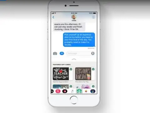 Messages sync across devices