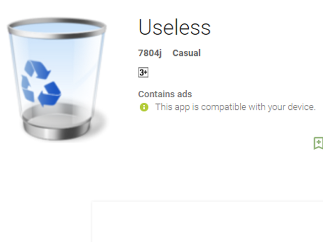 Useless