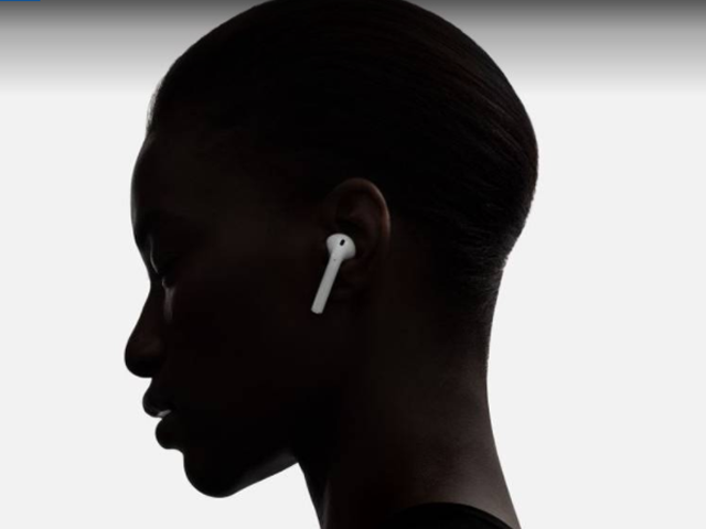 Change tracks on AirPods