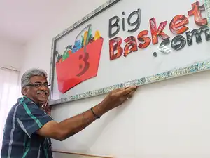 BigBasket co-founder Hari Menon BigBasket co-founder Hari Menon