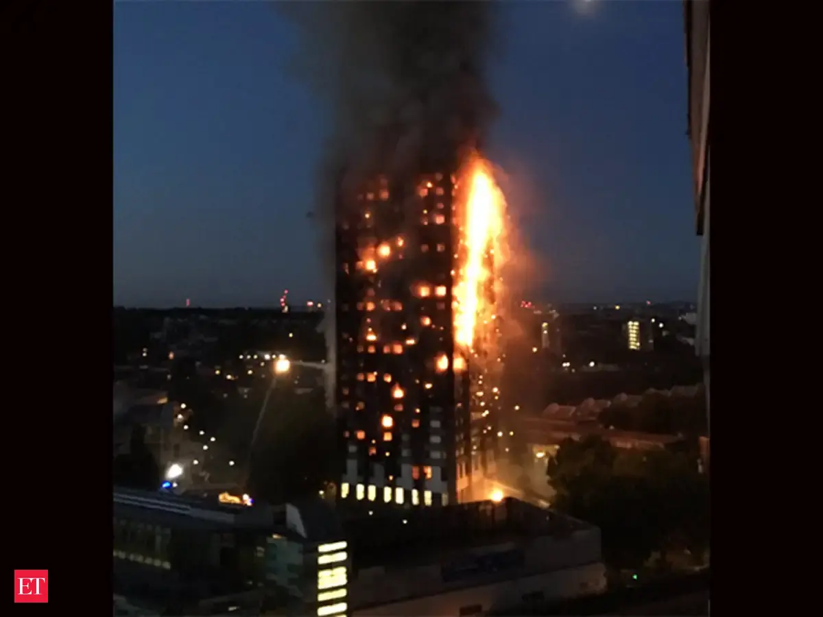 London fire: A look at the massive fire that engulfed 27-storey tower ...