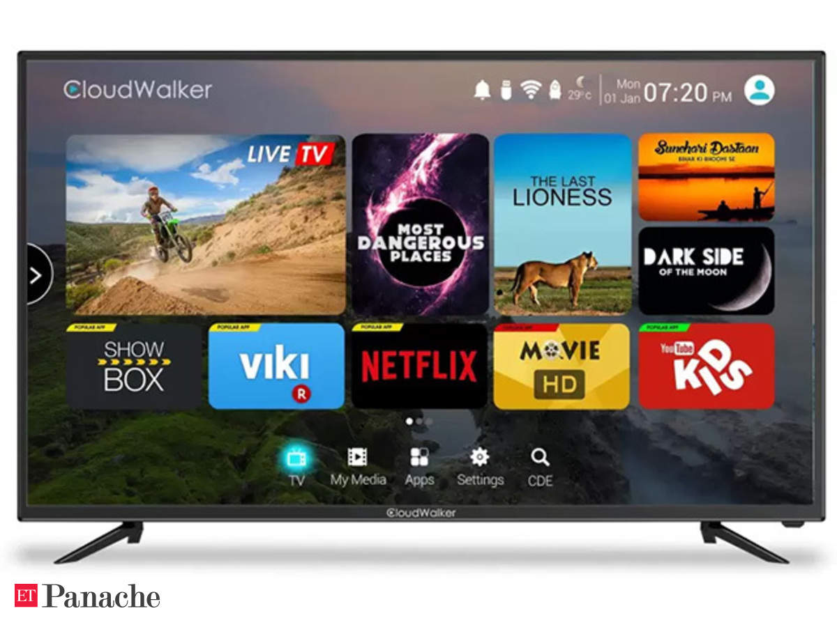 Cloudwalker 4k Uhd Smart Led Tv Review Impressive And Good Value For Money The Economic Times