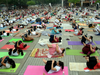 Lakhs stretch and twist on Yoga Day, PM Narendra Modi extols yoga connect