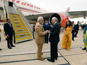 PM Narendra Modi leaves for US after concluding Portugal trip