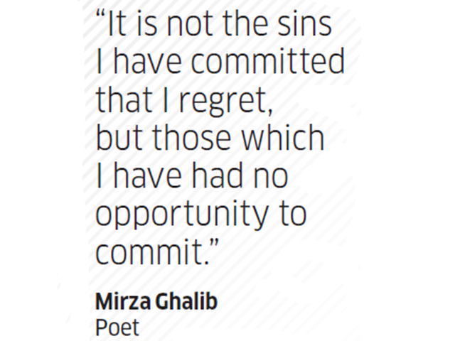 Quote by Mirza Ghalib