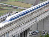 Test run of Japan's superfast magnetic train