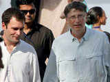 Bill Gates visits Amethi; IT Czar to adopt a village