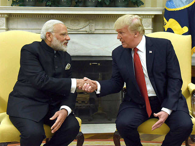 Modi meets Trump