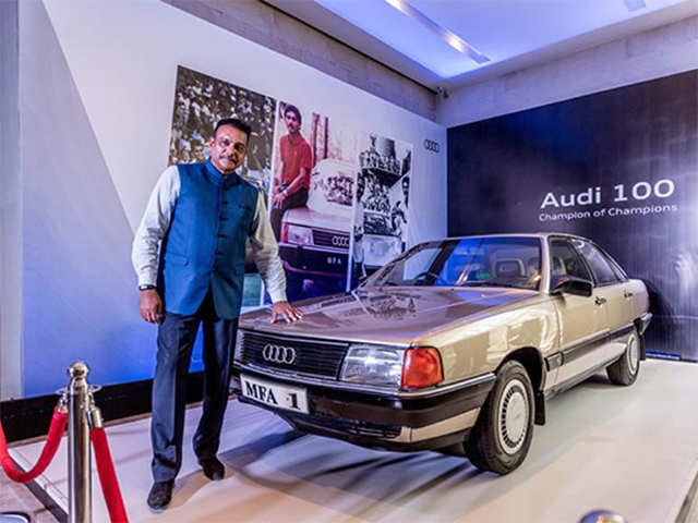 Ravi Shastri's Audi