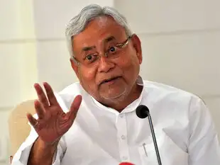 Kumar was interacting with reporters after the Lok Samvad (public interaction) programme. RJD chief Lalu Prasad's son and Bihar Deputy Chief Minister Tejaswi Yadav was seen sitting by his side along with other ministers. Kumar was interacting with reporters after the Lok Samvad (public interaction) programme. RJD chief Lalu Prasad's son and Bihar Deputy Chief Minister Tejaswi Yadav was seen sitting by his side along with other ministers.