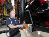 Chrysler auto assembly worker works 