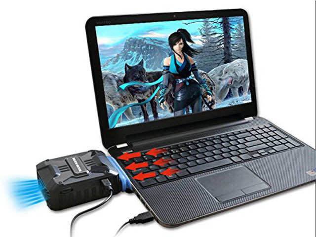 USB-POWERED PORTABLE LAPTOP COOLER: Rs 999