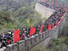 China building high-speed rail tunnel going beneath the Great Wall