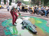 City's `Pothole Artist' catches Anand Mahindra's attention