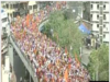 Marathas hold mega protest rally in Mumbai